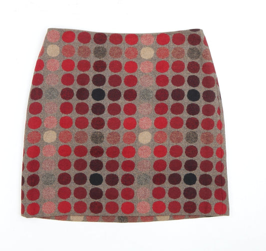 Marks and Spencer Women's Polka Dot Wool Blend Skirt