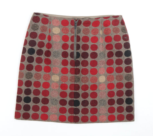 Marks and Spencer Women's Polka Dot Wool Blend Skirt