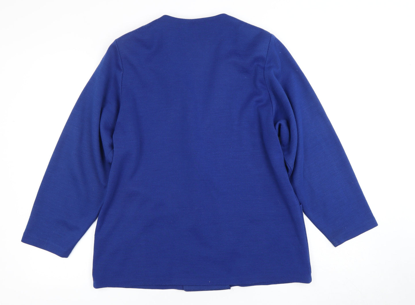 St Michael Women's Blue Cardigan Size 14