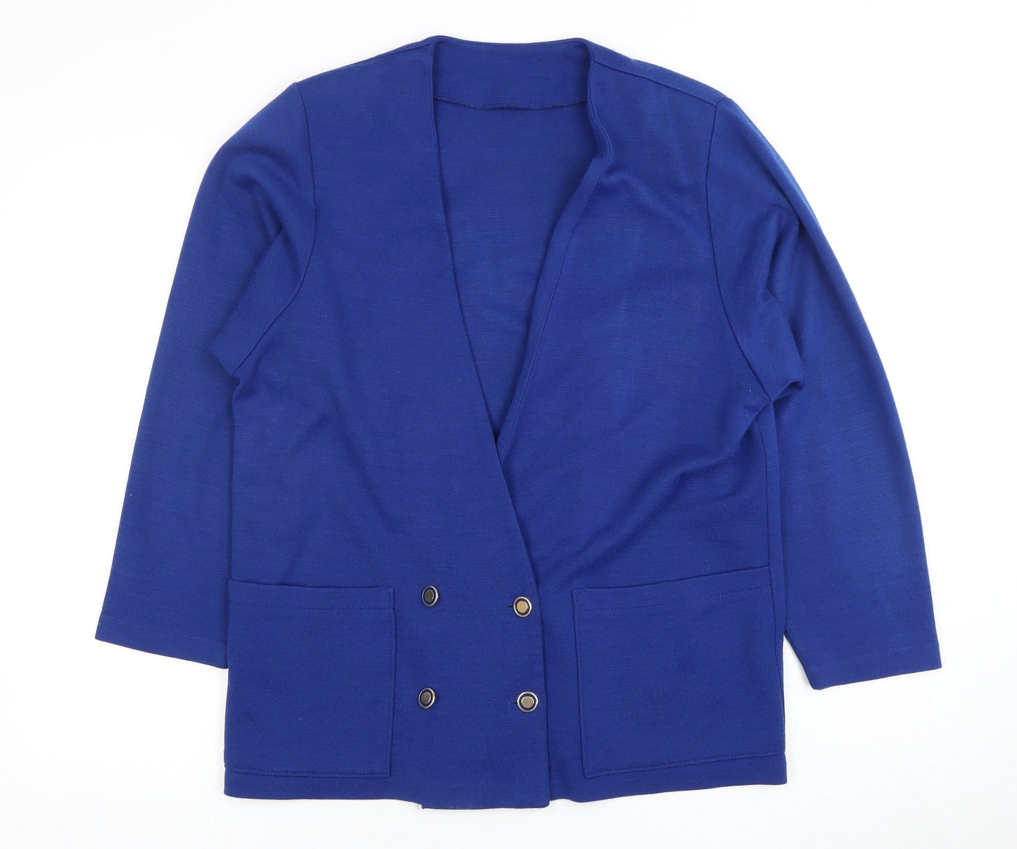 St Michael Women's Blue Cardigan Size 14