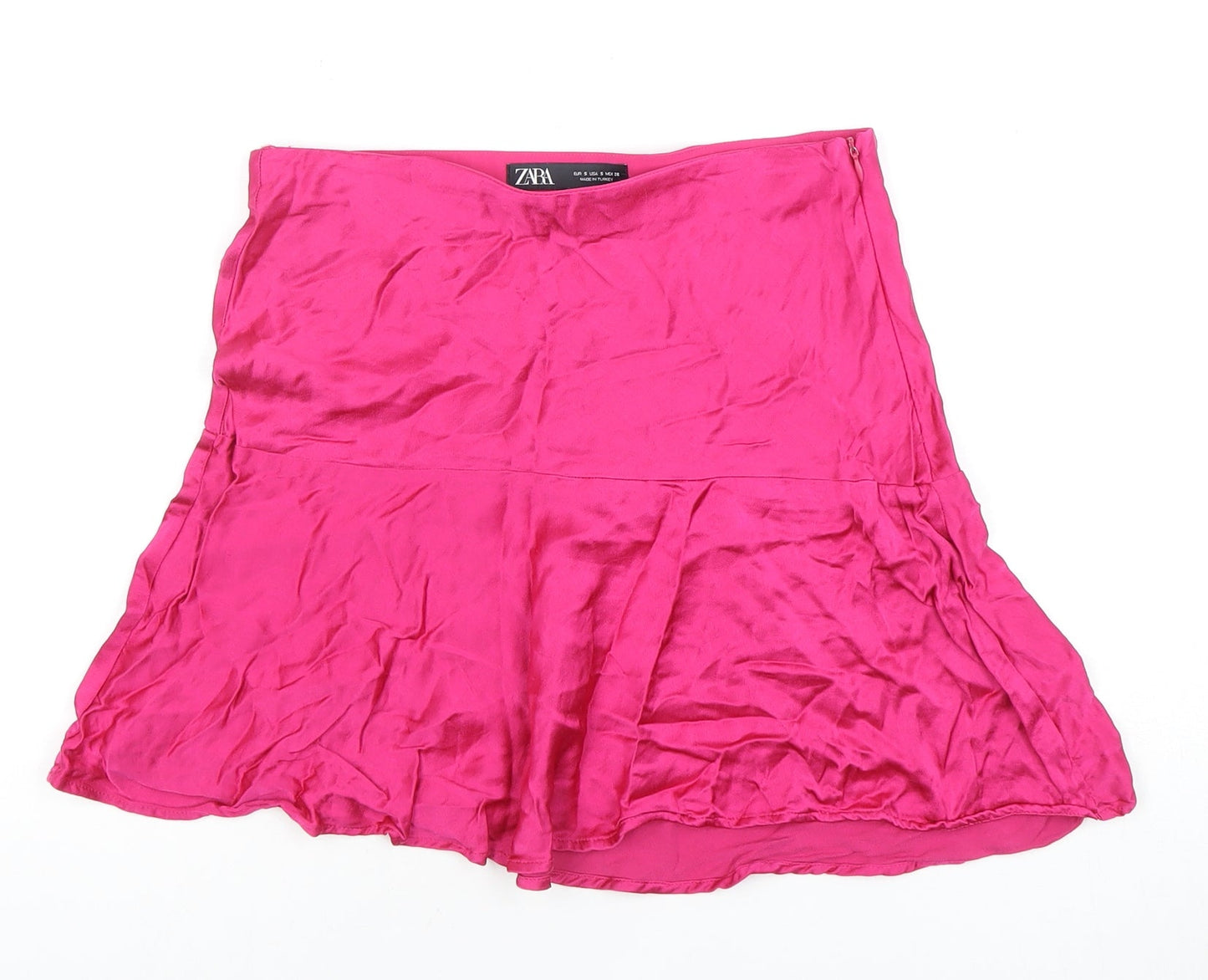 Womens UK Size S Zara Skater No Data Skirt
