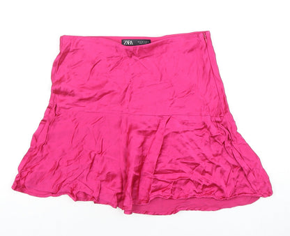 Womens UK Size S Zara Skater No Data Skirt