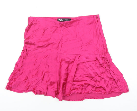 Womens UK Size S Zara Skater No Data Skirt