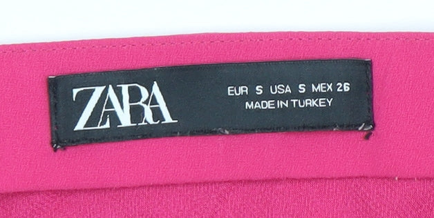 Womens UK Size S Zara Skater No Data Skirt