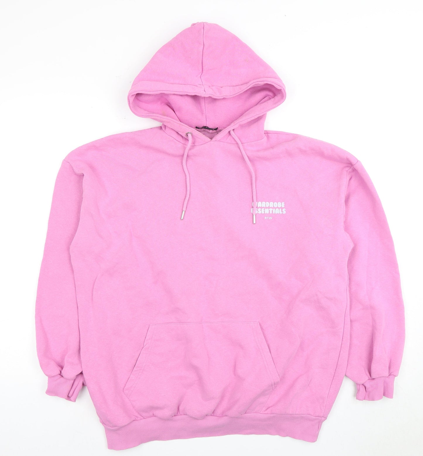 Boohoo Women's Pink Pullover Hoodie XS