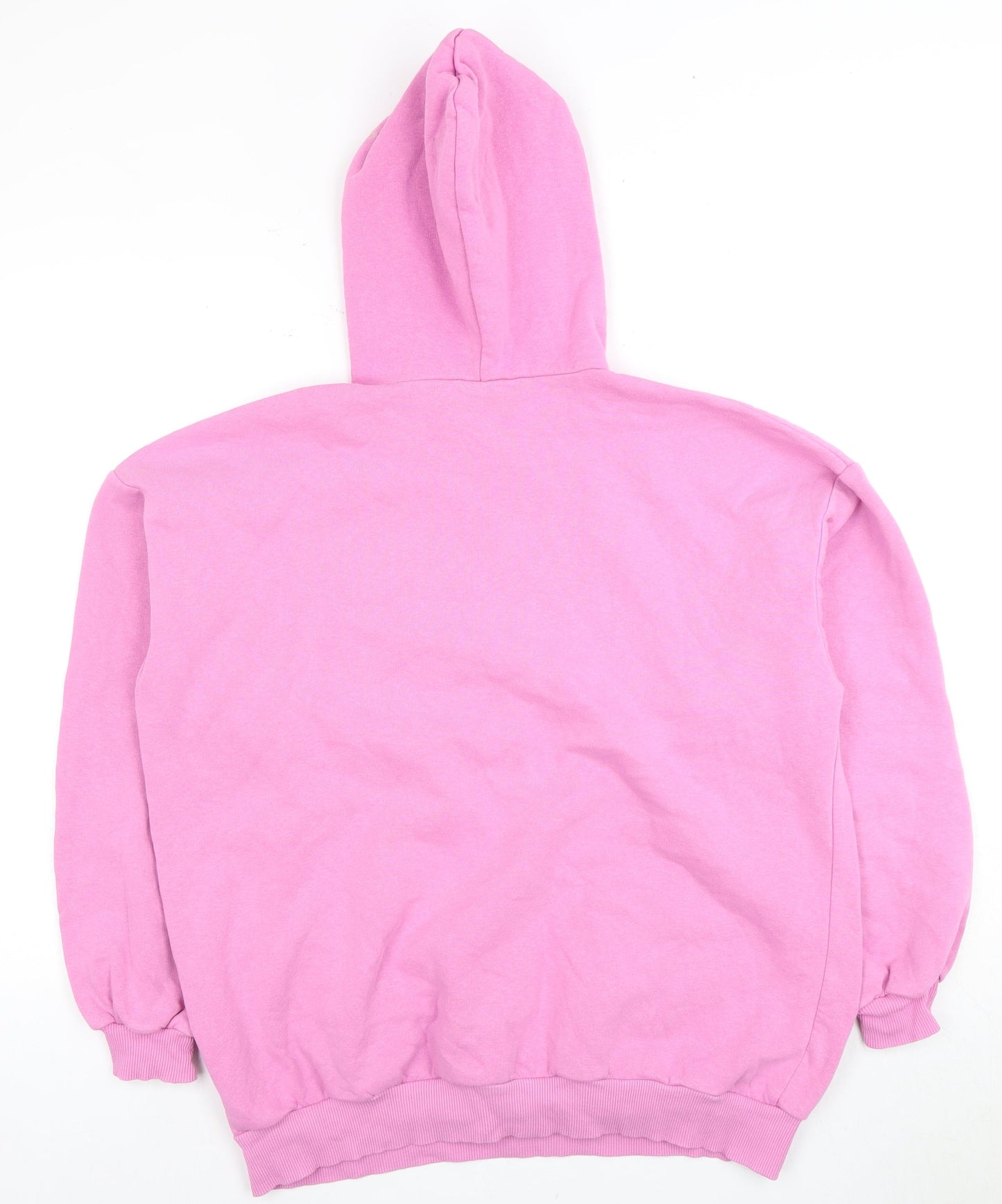 Boohoo Women's Pink Pullover Hoodie XS