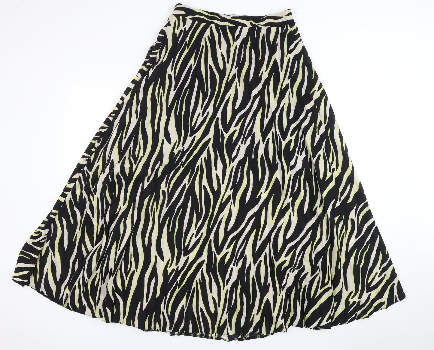 New Look Women's Midi A-Line Skirt, UK 10, Multicoloured