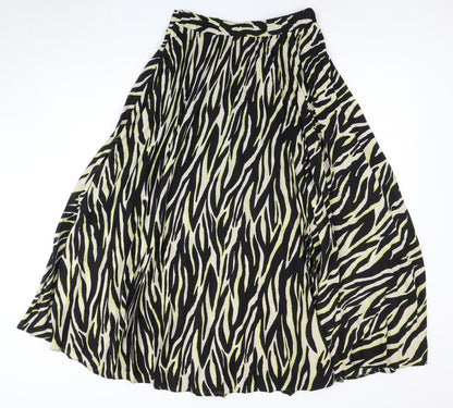 New Look Women's Midi A-Line Skirt, UK 10, Multicoloured