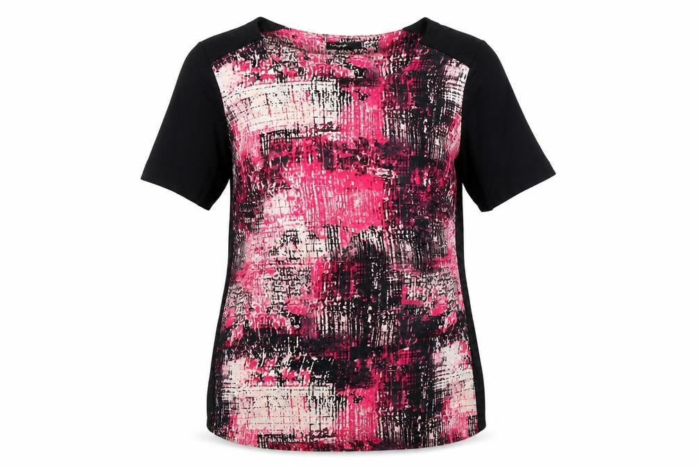 Womens UK Size 16 Autograph Multicoloured Basic T-Shirt