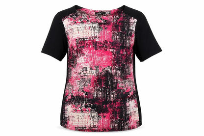 Womens UK Size 16 Autograph Multicoloured Basic T-Shirt
