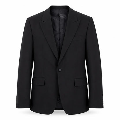 Mens UK Size 42 Zara Regular Black Suit Jacket
