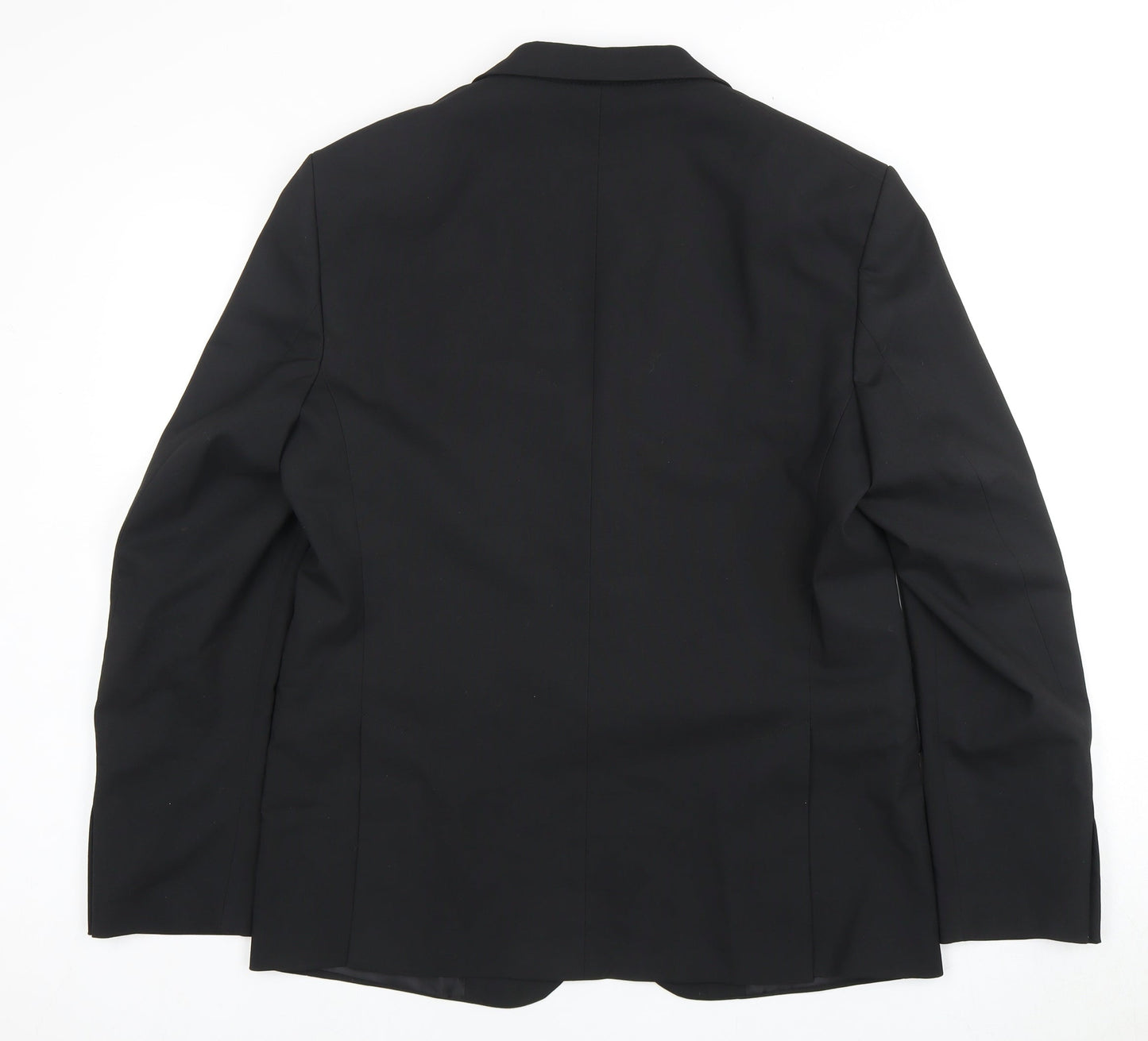Mens UK Size 42 Zara Regular Black Suit Jacket
