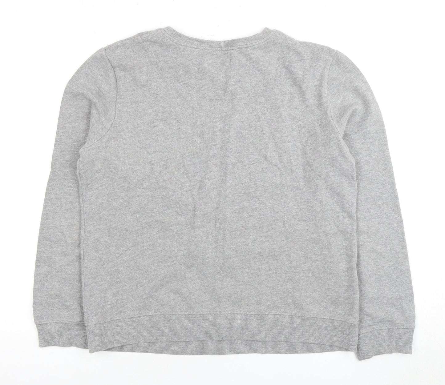 Topshop Women’s Grey Multicoloured Sweatshirt, Size 12