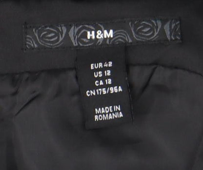 H&M Women's Black Sleeveless Dress Size 14