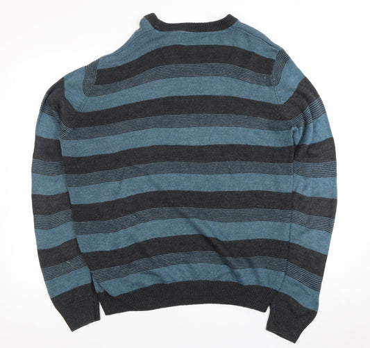 James Pringle Men’s XL Striped Pullover Jumper