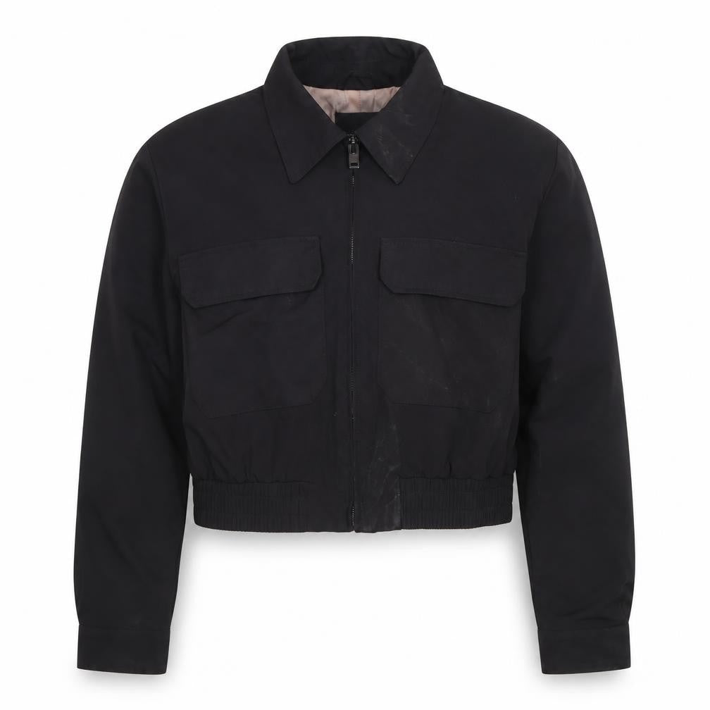 Womens UK Size L MNG Black Bomber Jacket