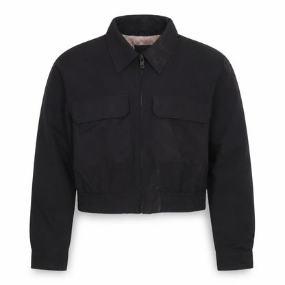 Womens UK Size L MNG Black Bomber Jacket