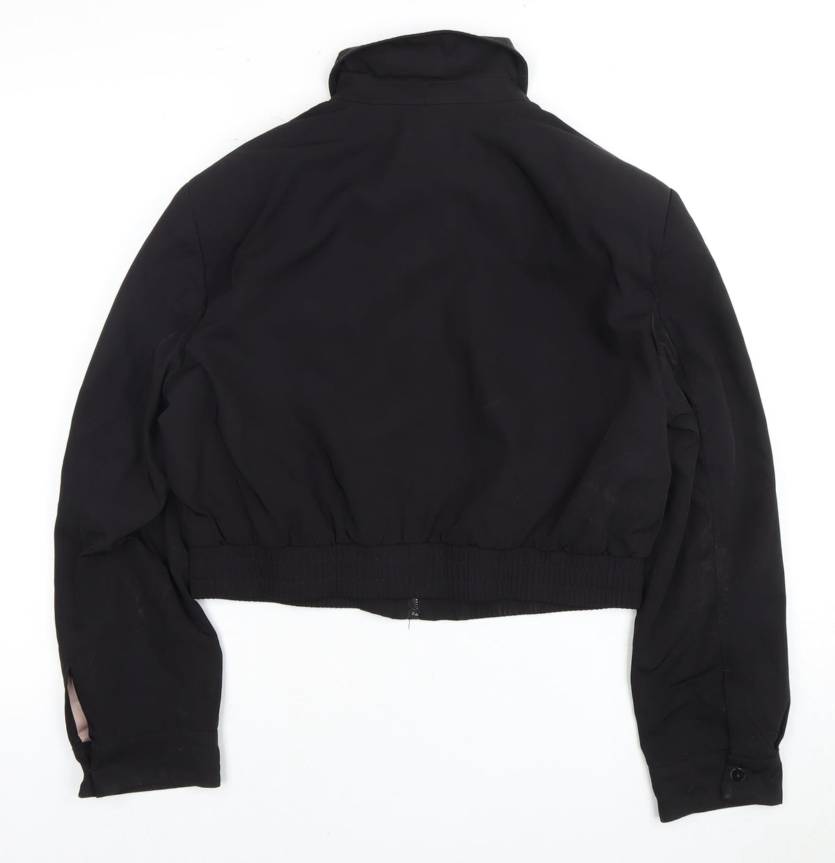 Womens UK Size L MNG Black Bomber Jacket