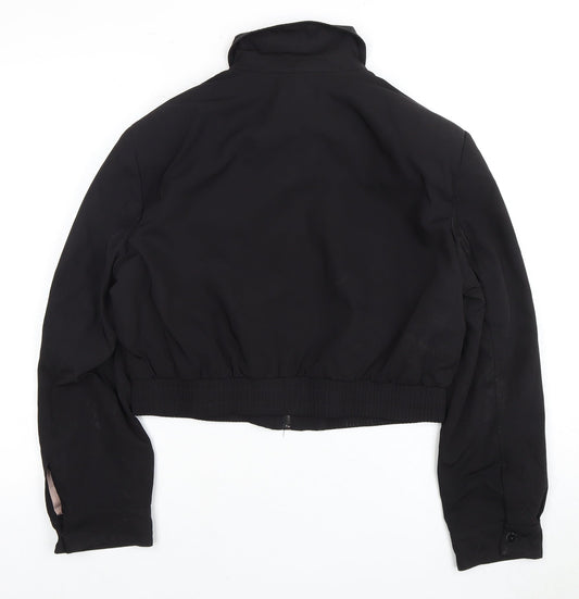 MNG Women's Black Bomber Jacket L Regular