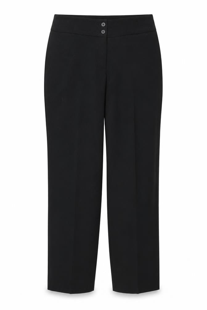 Womens UK Size 10 Marks and Spencer Regular Fit  Black Trousers