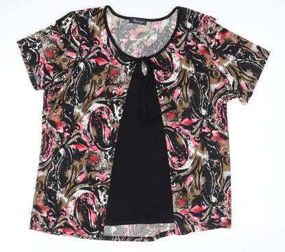 Mystique Women Multicoloured M/L Abstract Top