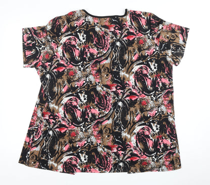 Mystique Women Multicoloured M/L Abstract Top