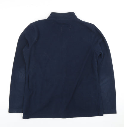 Bonmarché Women’s Blue Fleece Zip Jacket Size 10