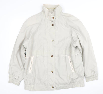 Womens UK Size 10 C&A Beige Basic Jacket