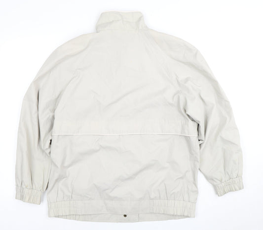 C&A Women's Beige Mid-Length Jacket - Size 10