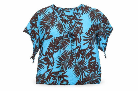 Womens UK Size XL Per Una Multicoloured Wrap Blouse
