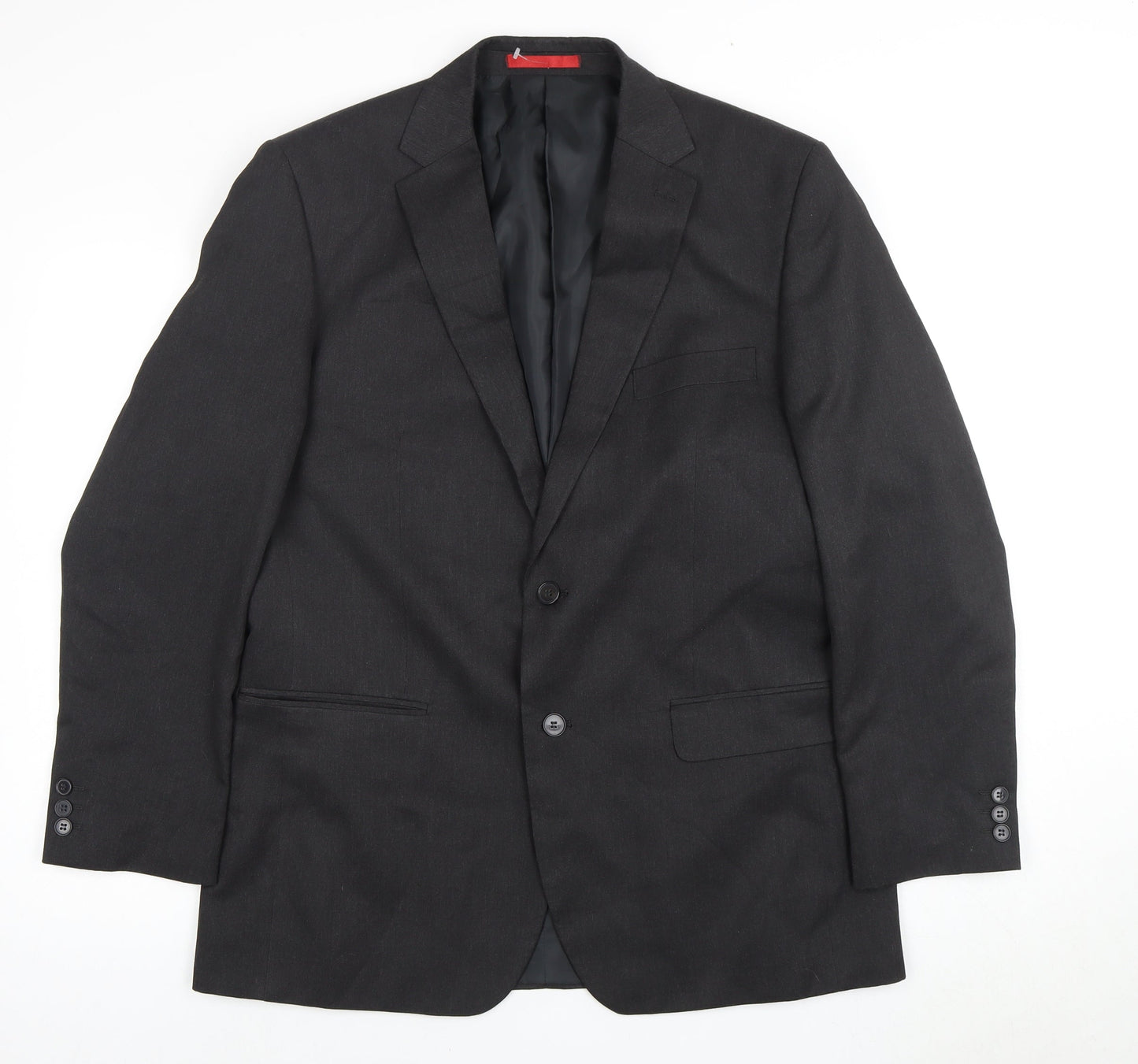 Mens UK Size 42 Burton Regular Black Suit Jacket