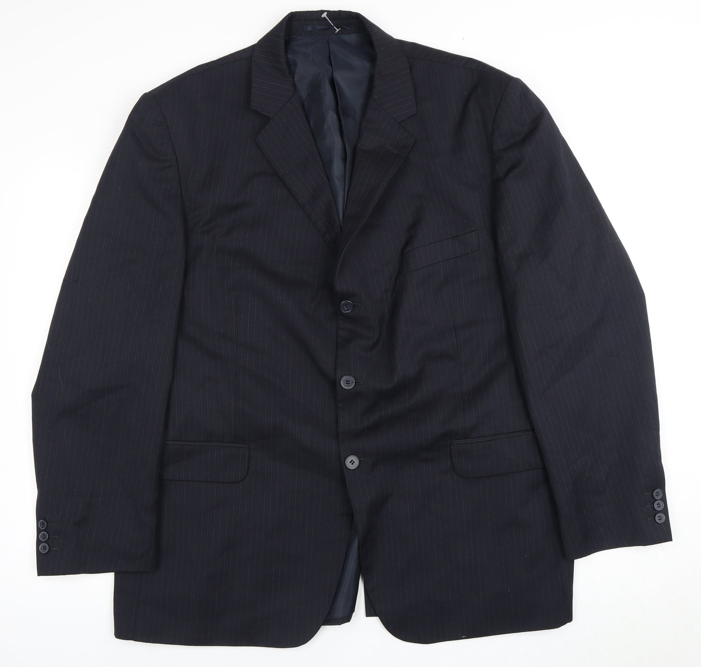 Mens UK Size 46 Burton Regular Blue Suit Jacket