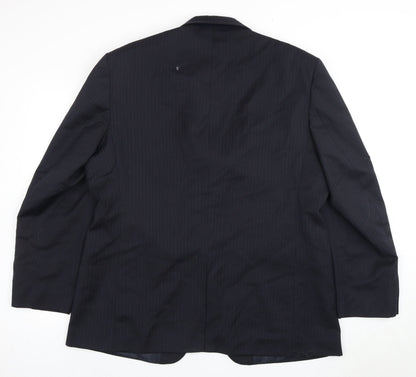 Mens UK Size 46 Burton Regular Blue Suit Jacket