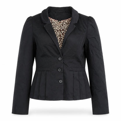 H&M Women's Black Blazer, Size 8, Regular Fit