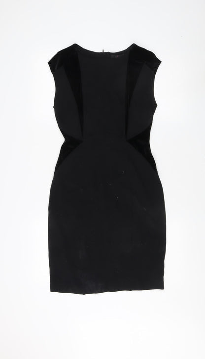 J by Jasper Conran Women’s Black Sheath Dress Size 10