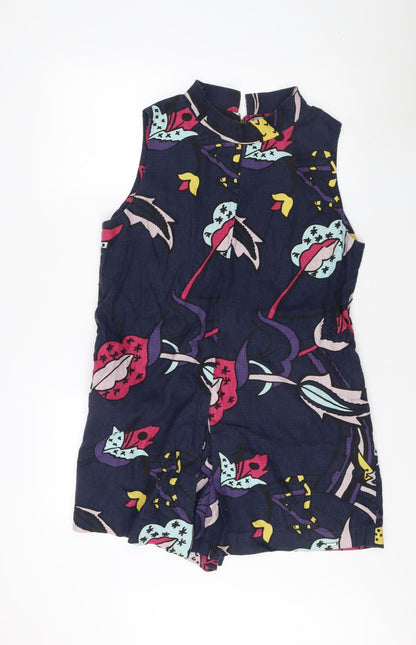 Ted Baker Women's Multicoloured Playsuit Size 12