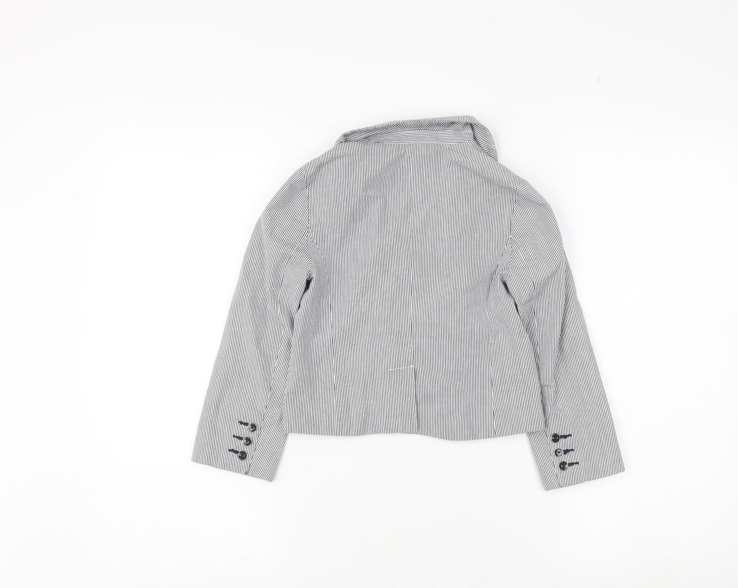 Gap Kids Grey Pinstripe Blazer for Girls - Size S