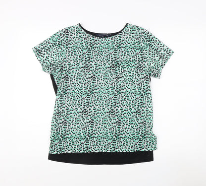 Womens UK Size XS French Connection Multicoloured Basic T-Shirt
