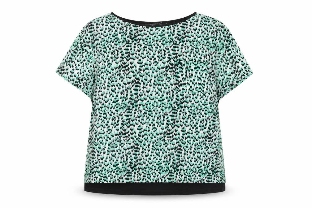 Womens UK Size XS French Connection Multicoloured Basic T-Shirt