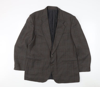 Centaur Men's Check Blazer UK 44 Regular Two-Button