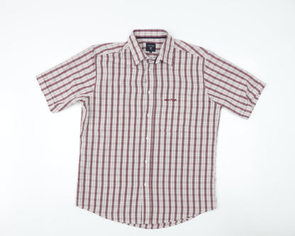 James Pringle Men's Multicoloured Plaid Shirt, M