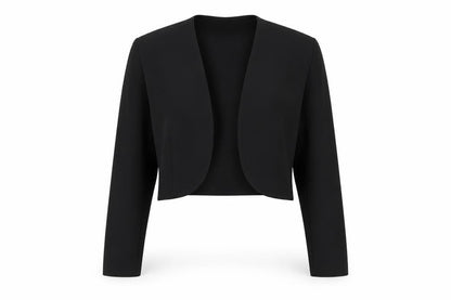 Womens UK Size 12 Mackays Black Basic Jacket