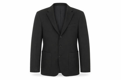Mens UK Size 40 Massimo Dutti Regular Black Suit Jacket