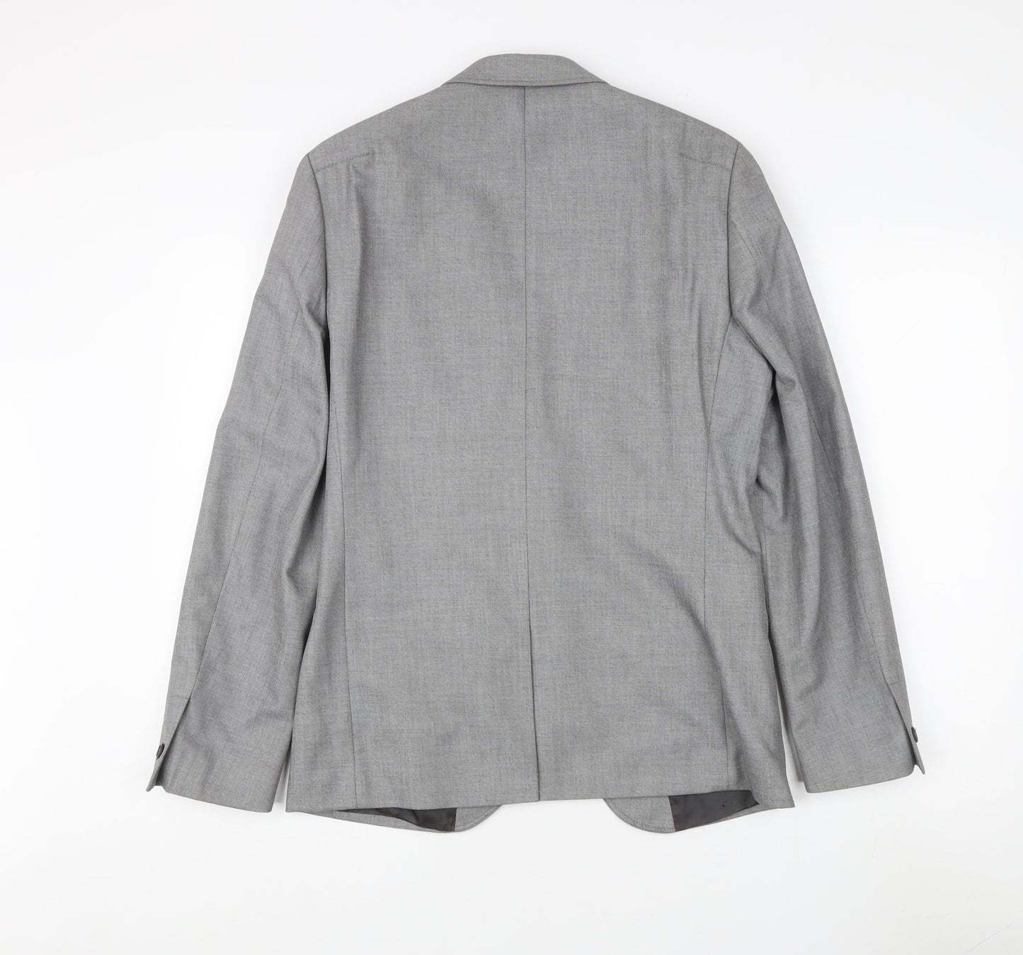 White Label Men's Grey Blazer 38 Regular Jacket