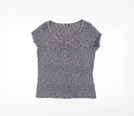 Womens UK Size 12 J by Jasper Conran Blue Basic T-Shirt