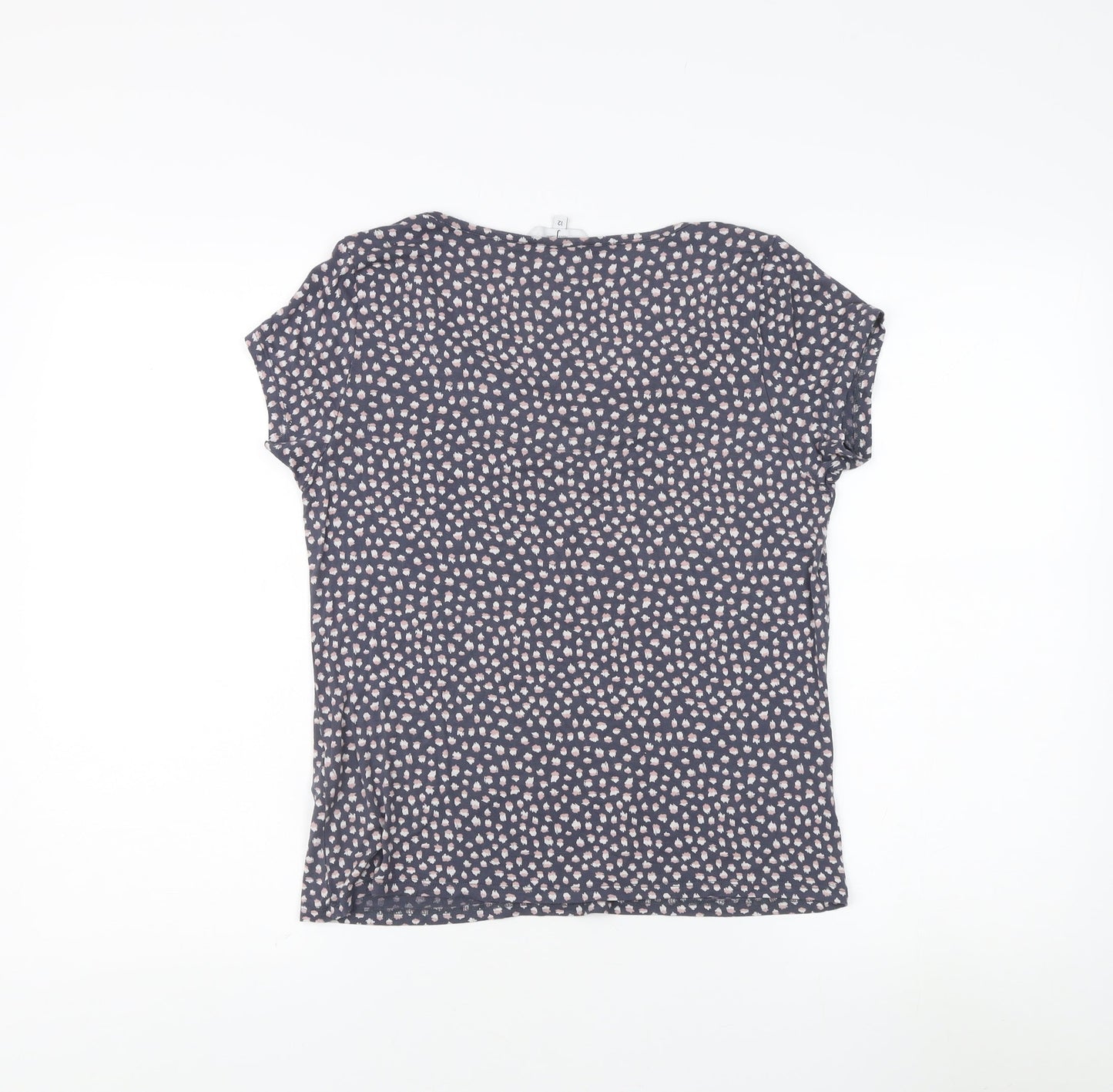 Womens UK Size 12 J by Jasper Conran Blue Basic T-Shirt