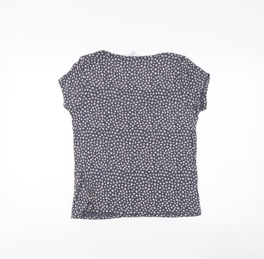Womens UK Size 12 J by Jasper Conran Blue Basic T-Shirt