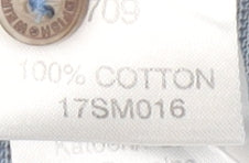 Weird Fish Men's Blue Polo - Small, Casual Cotton