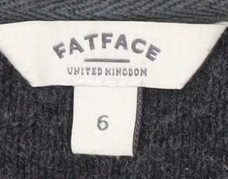Womens UK Size 6 FatFace Black Pullover Jumper