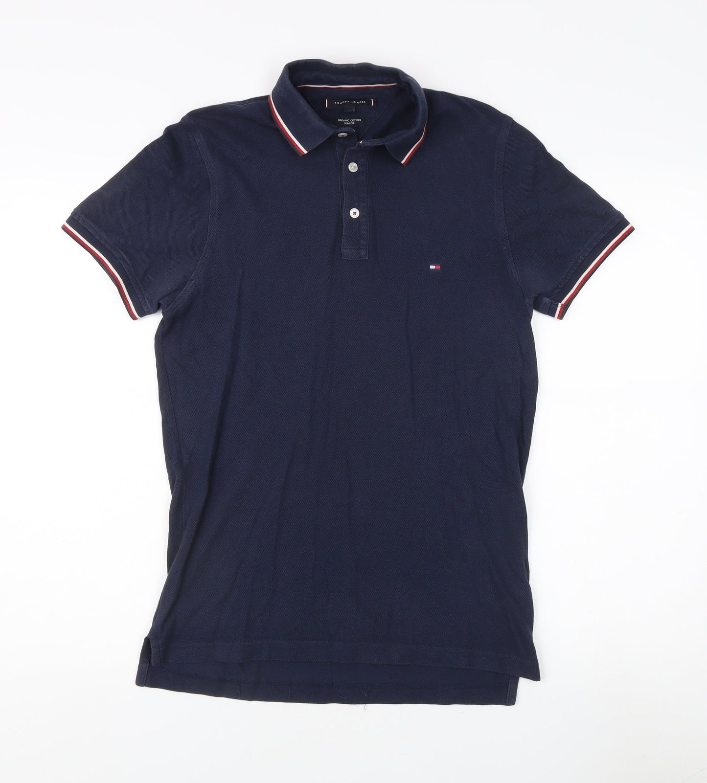 Tommy Hilfiger Men’s Blue Slim Fit Polo Shirt S